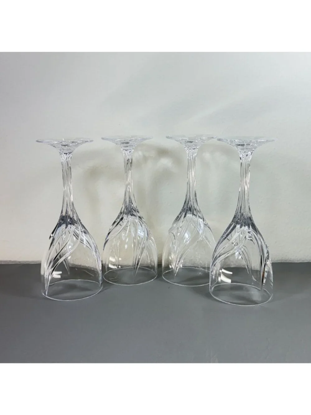 Lenox Debut Crystal Wine Glasses Set of 4 8.125